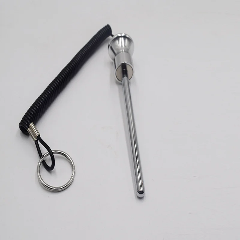 Fitness equipment accessories Comprehensive trainer aluminum alloy magnetic latch Silver magnetic belt cable pull pin