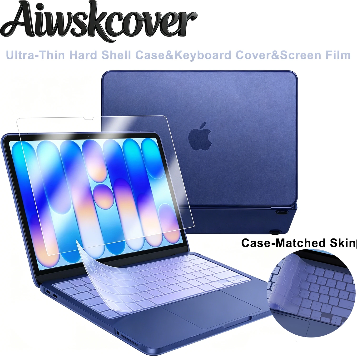 For MacBook Neo Case 13 inch 2026 Model A3404, Mac Neo Color Match, Matte Protective Hard Shell Case Cover Accessories