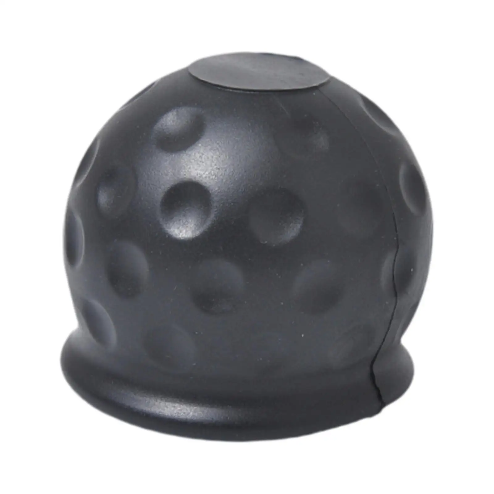 50mm Trekhaak Ball Cover Slijtage Vuilbescherming Vervanging Stofdicht Zwart Universeel voor Truck RV Trekhaak Ball Cover