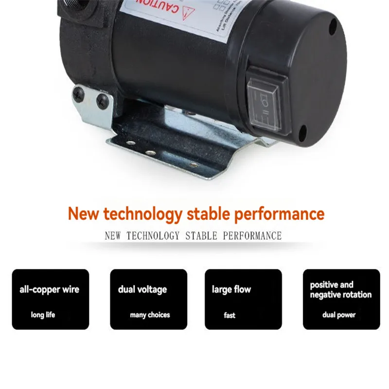 

Самовсасывающий дизельный насос 12 В/24 В/220 В, электрический масляный насос, насос для перекачки топлива, всасывающий насос для дизельного масла с насосом-ковшочком с фильтром