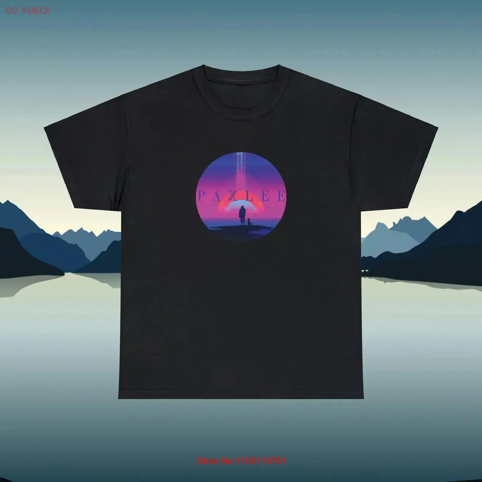 Lone Survivor and His Dog Men's Cotton T Shirt Crewneck  vintage Washed Casual Top For Everyday Wear Comfortable fashion