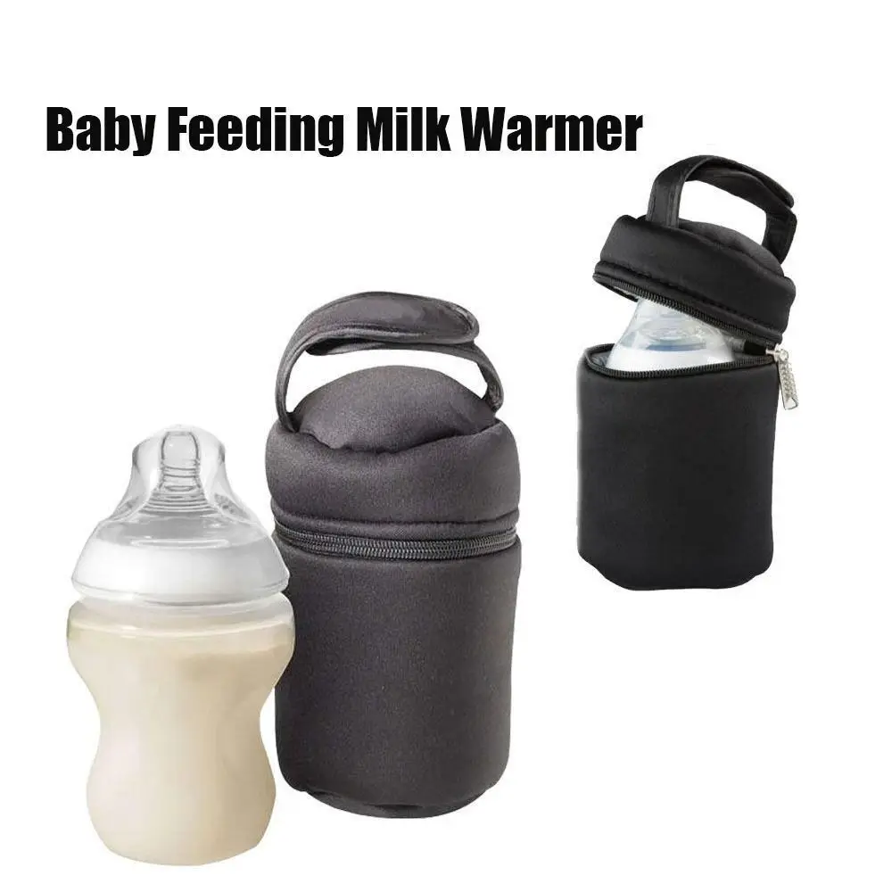 Portable Anti Splash Water Bottle Insulation Bag Thermal Milk Warmer Mommy Bag Insulation Lightweight Cart Hanging Bag