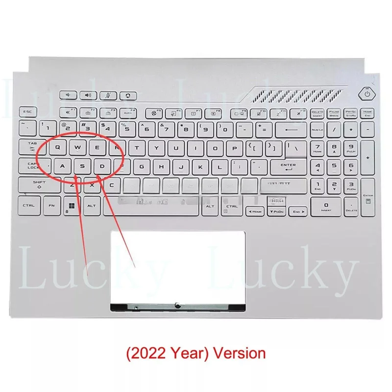 f   New for ASUS TUF Gaming FX507 FA507 FX507Z A15 F15 Palmrest w/ US Backlit Keyboard