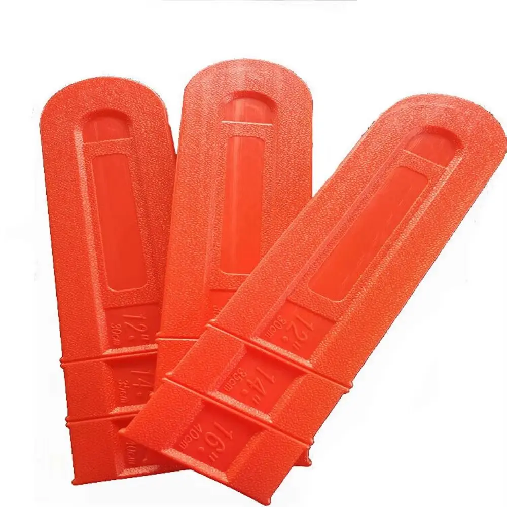 1Pcs 10-24inch Chain Saw Guide Cover Anti-scratch Plastic Chain Saw Bar Protector Plate Guard Cover for Outdoor Activities