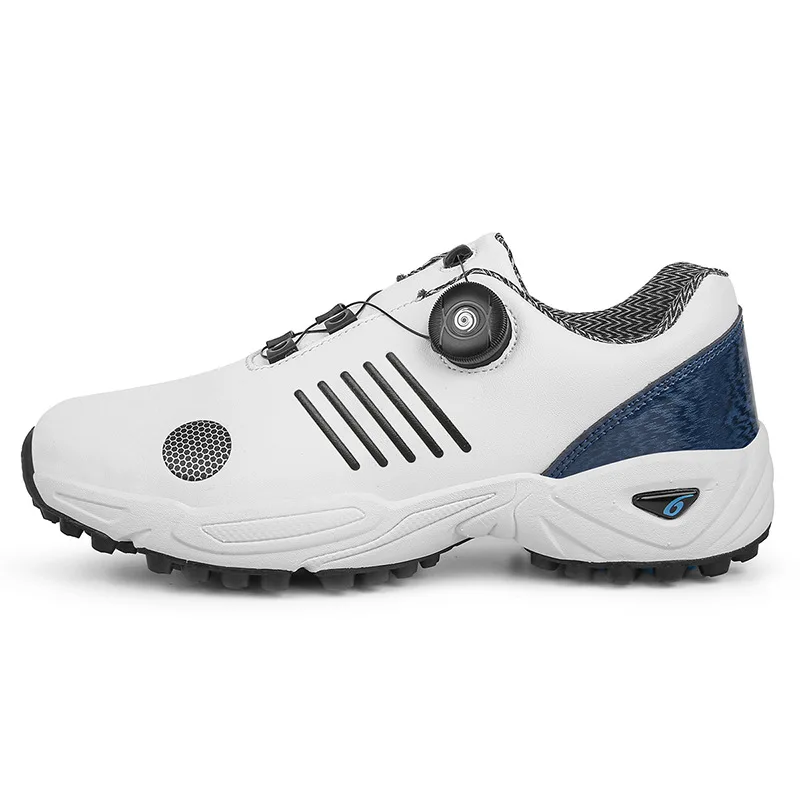 New Arrival Golf Shoes with Quick Lace Knob Outdoor Comfortable Walking Shoes Outdoor Competition Sports Sneakers