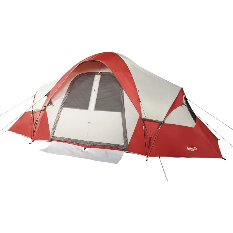 Bristlecone 8 Person Modified Dome Camping Tent for Car Camping, Traveling, Festivals, and More