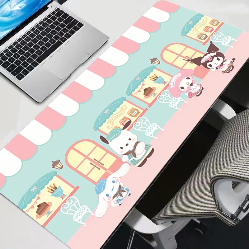 

Коврик для мыши Kuromi специально разработанный коврик для ПК, настольный коврик для геймера, офиса, ноутбука, компьютера, ковер, клавиатура, настольные игровые аксессуары, коврик для мыши