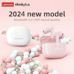 100% Original Lenovo Headphones Wireless Bluetooth 5.3 Earbuds HiFi Stereo Noise Reduction Headphones Touch Control 250mAH New