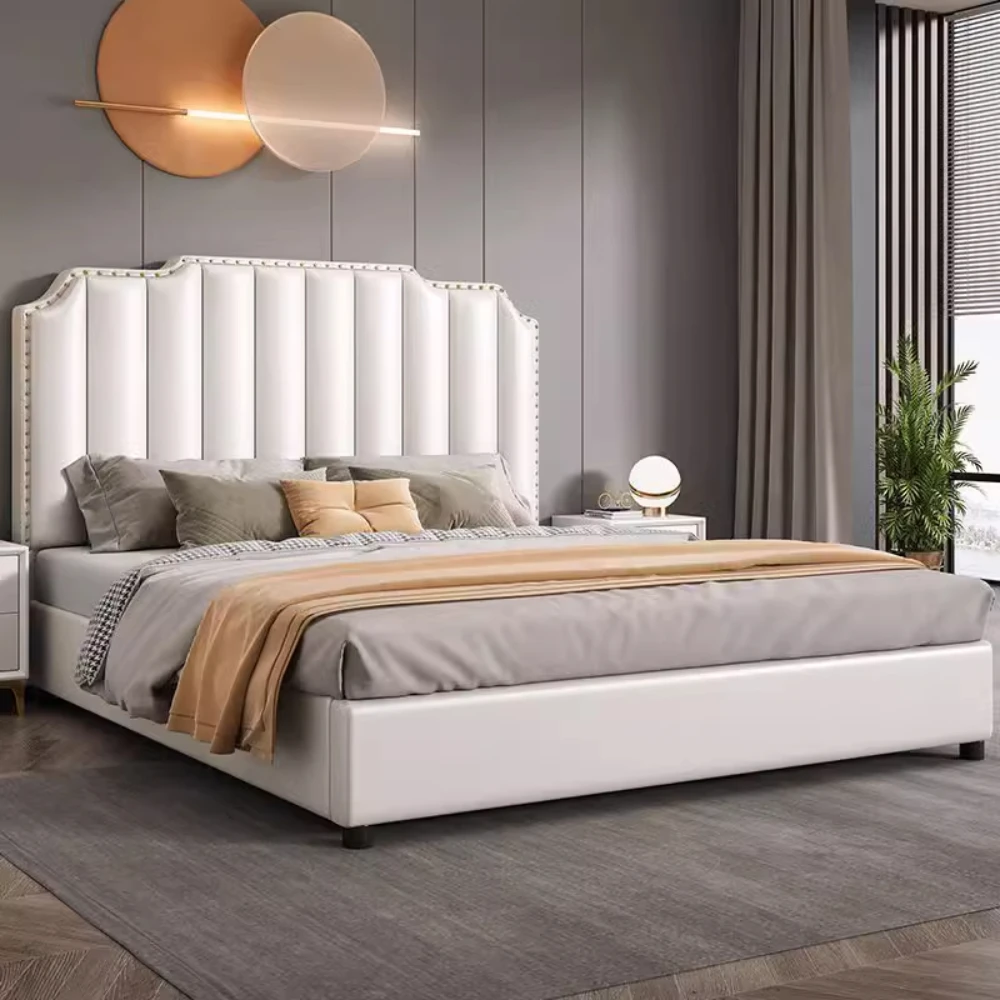 

Nordic Organizer Bed Bedroom Storage Nightstands Hotel Bed Upholstery Lounge Girls Muebles Para Dormitorio Home Furniture
