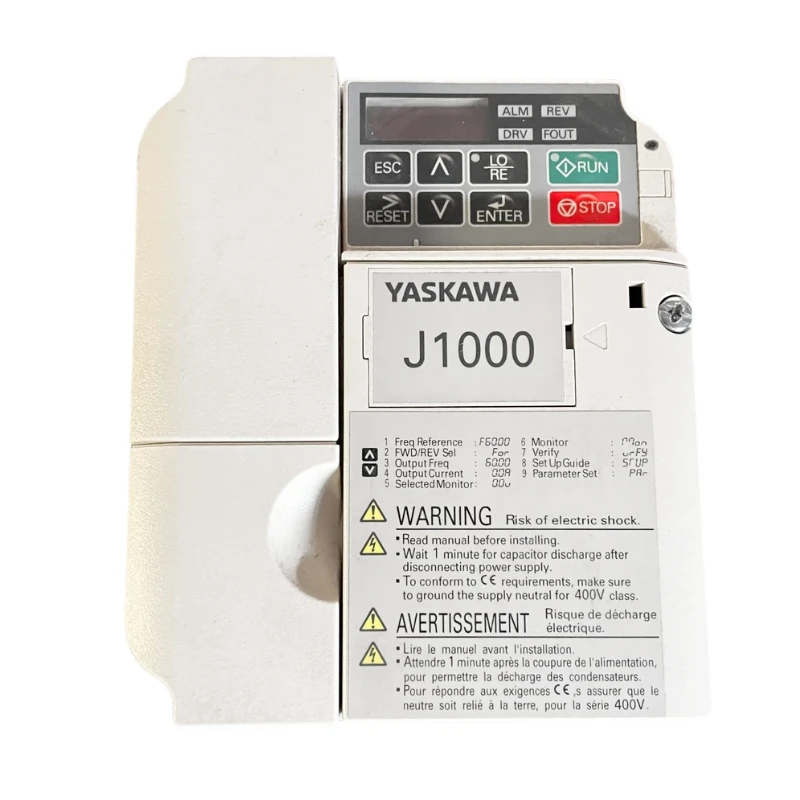 New In Box Yaskawa CIMR-JU4A0007BAA Inverter 1 Year Warranty