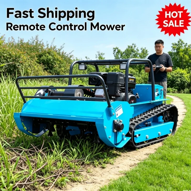 Customized Factory Direct Self Propelled Lawn Mower Zero Turn Lawn Mower Time Saving For Sloped Grassland