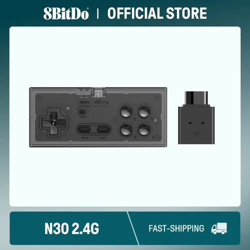 Mando inalámbrico 8BitDo N30 2.4G para NES originales
