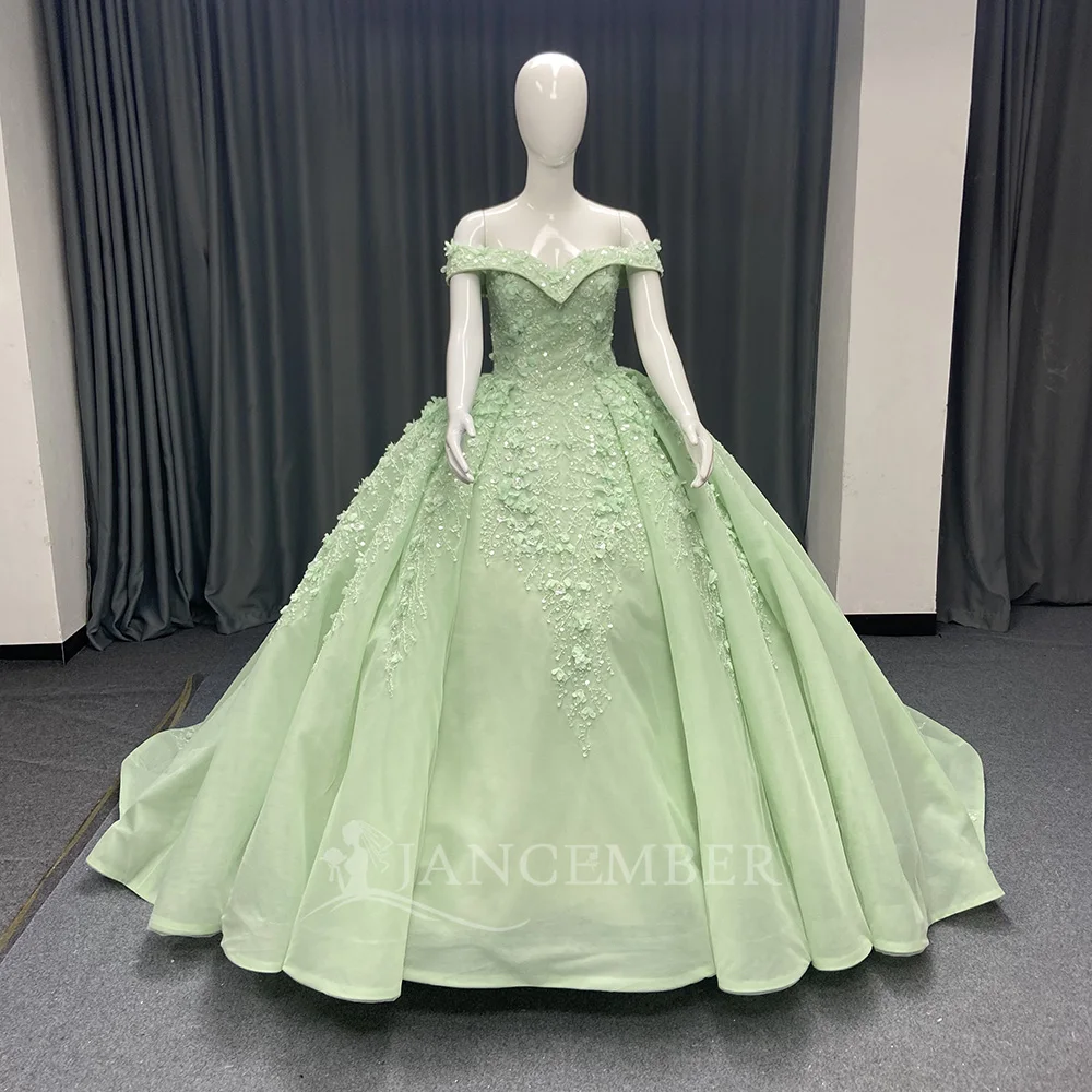 

Новое платье Quinceanera с открытыми плечами, индивидуальное бальное платье Vestidos De 15 Años, милое платье для дня рождения 16, пышное платье Miss Princess