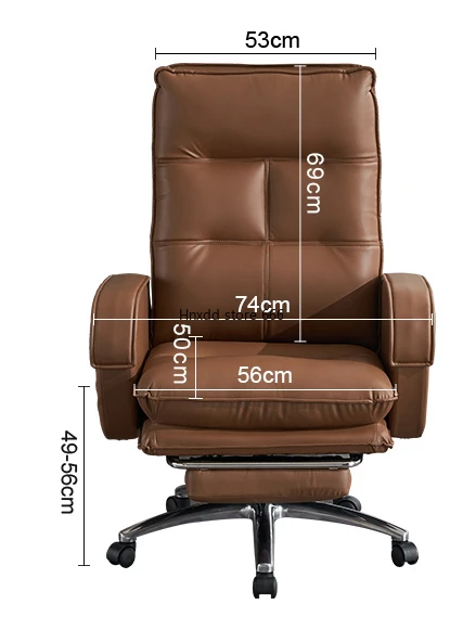 

Fancy Leather Executive Office Chair Back Support Design Home Ergonomic Chair Chaise Gaming Fauteuil Bureau Office Furniture