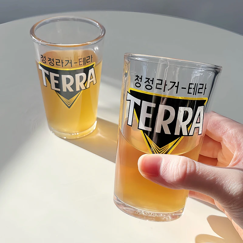 Terra Beer Glasses Suitable Home Bar Hotel Restaurant Tasting Wine Glass Personalized Logo Can Be Customized Juice wine