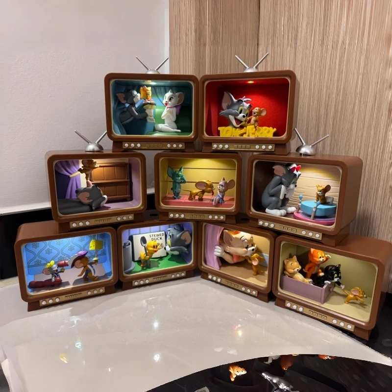 

52TOYS Tom and Jerry Model Blind Box Classic Moment2 Series Hand-made Children's Toys Desktop Ornaments Animation Birthday Gift