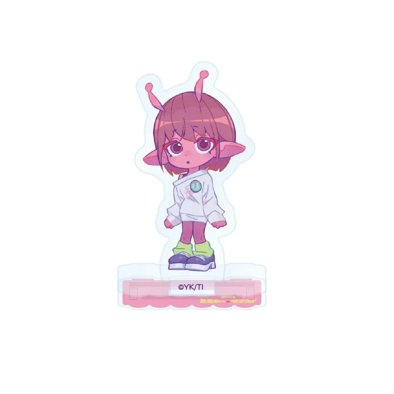 Milky Subway: The Galactic Limited Express Kawaii Anime Figure Acrylic Stand with Printed Base Cute Desk Decor Party Keychain