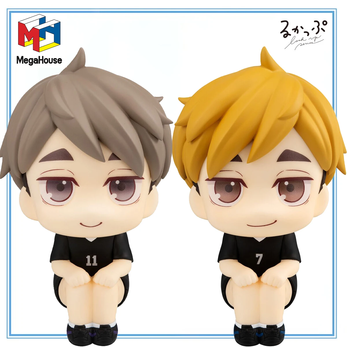 

100% Original in Stock MegaHouse Look Up Haikyuu!! Miya Atsumu Uniform Ver. Miya Osamu Model Toys Collection Series