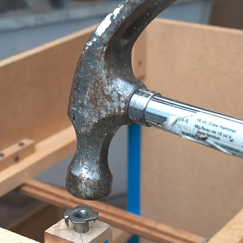 90pcs Galvanized Four-Jaw T-Nuts - M3, M4, M5, M6, M8 Sizes Available!