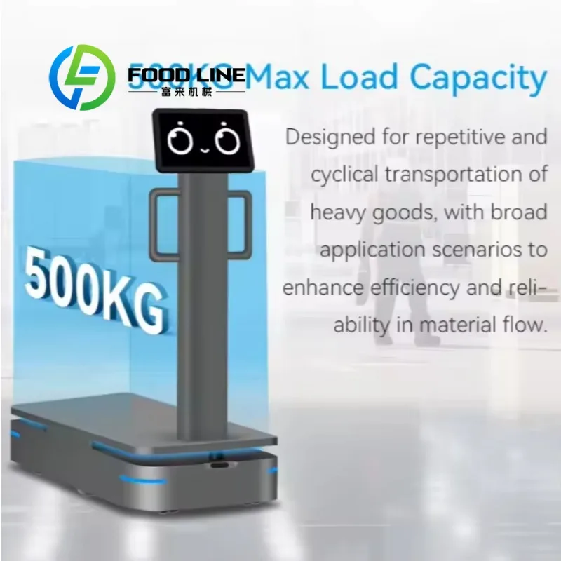 Customized Large Capacity Warehouse Robot Autonomous Navigation Factory Assembly Line Delivery Low Maintenance