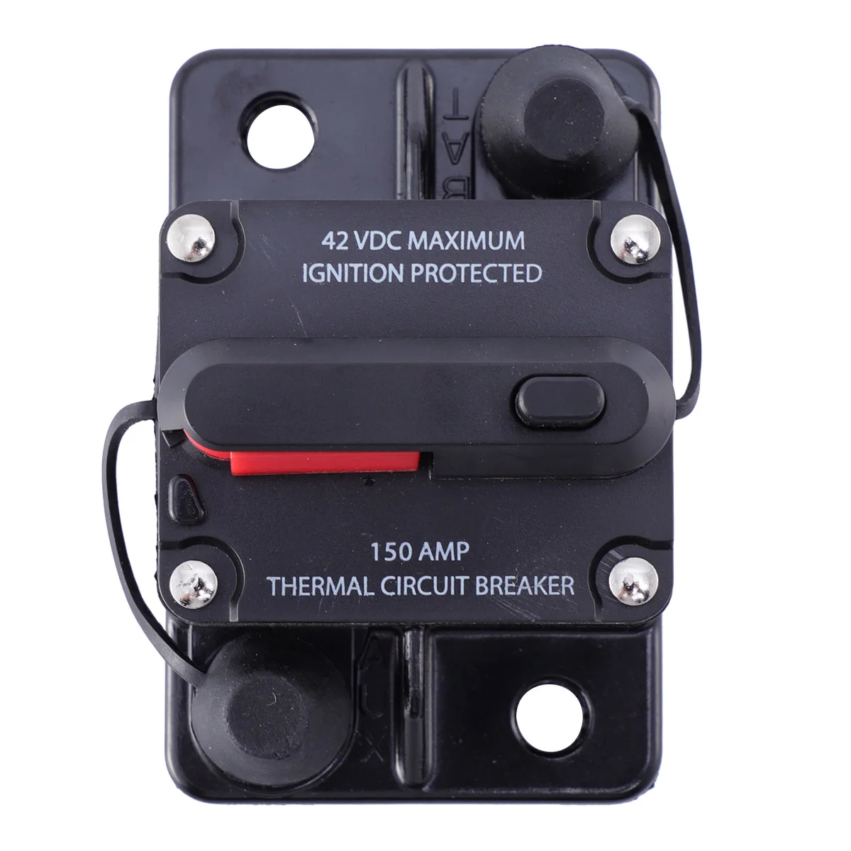 

150 A Car Fuse Circuit Breaker for UTV Automatic Inline Inverter ATV with Reset RV Plastic Trolling Motor Audio Amplifier Boat