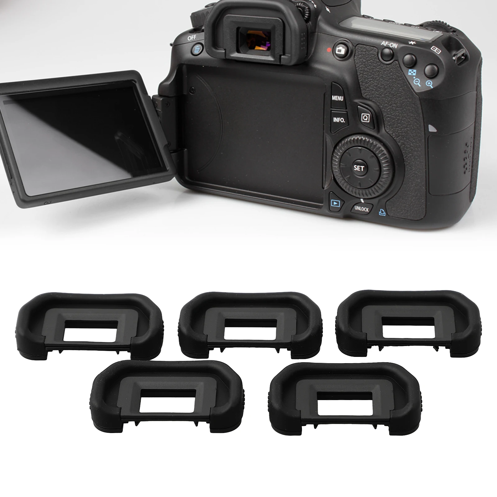 Ersatz Eyecup Kamera Gummi Okular als Canon Eb für 70d Mark II 5 d2 Eyecup 60d 5d 2018 Hot Pro 5 teile/satz