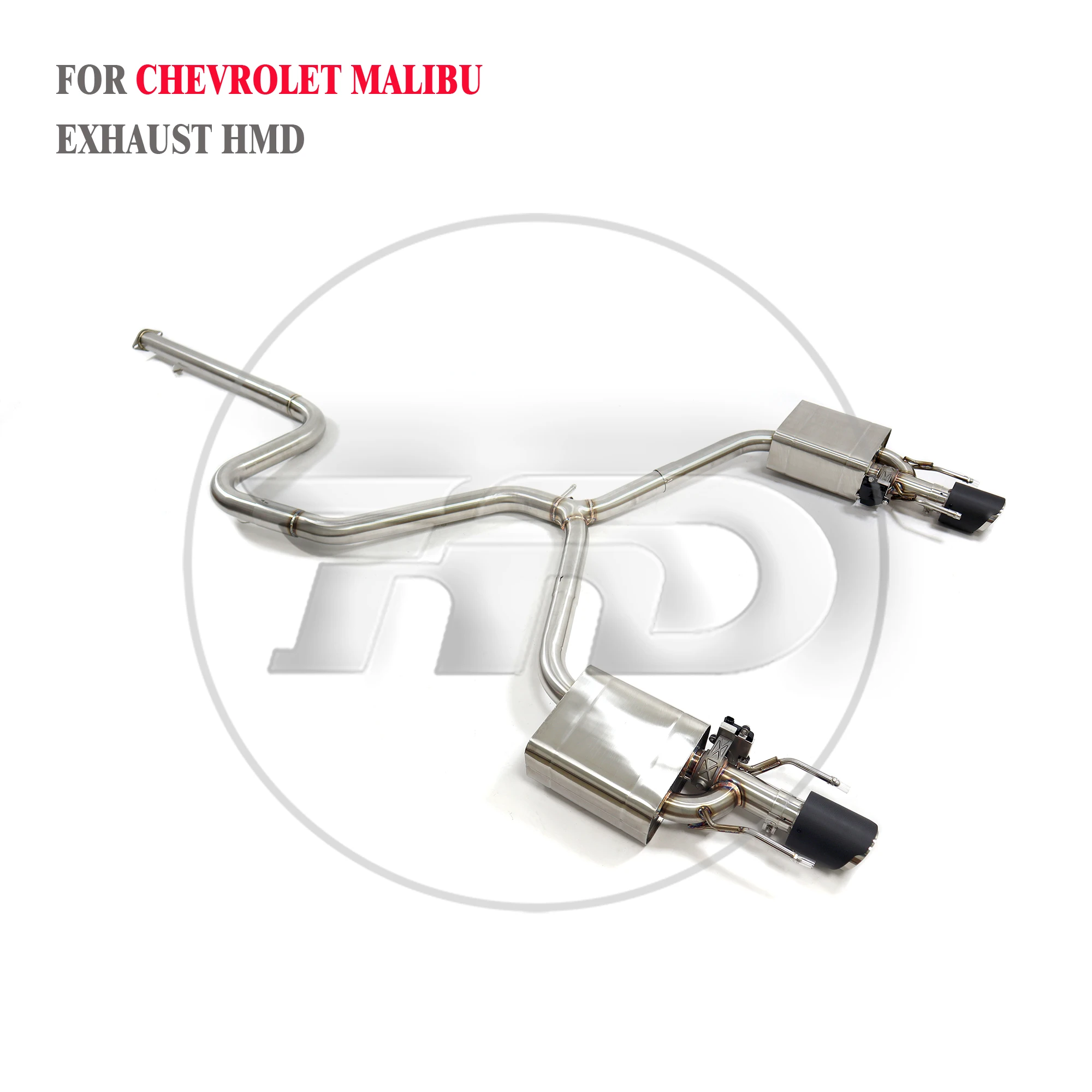 HMD Stainless Steel Exhaust System Performance Catback is Suitable for Chevrolet Malibu XL Car Valve Muffler