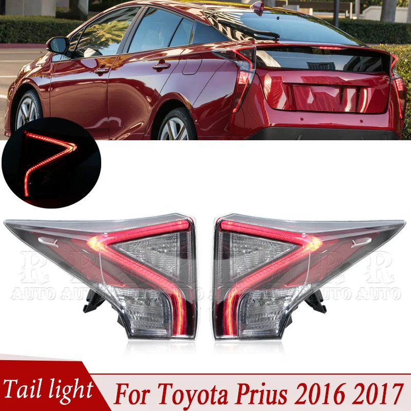 Car Tail Light Rear Turn Signal Light Stop Brake Parking Lamp Driving Light For Toyota Prius 2016 2017 81550-47291 81561-47281