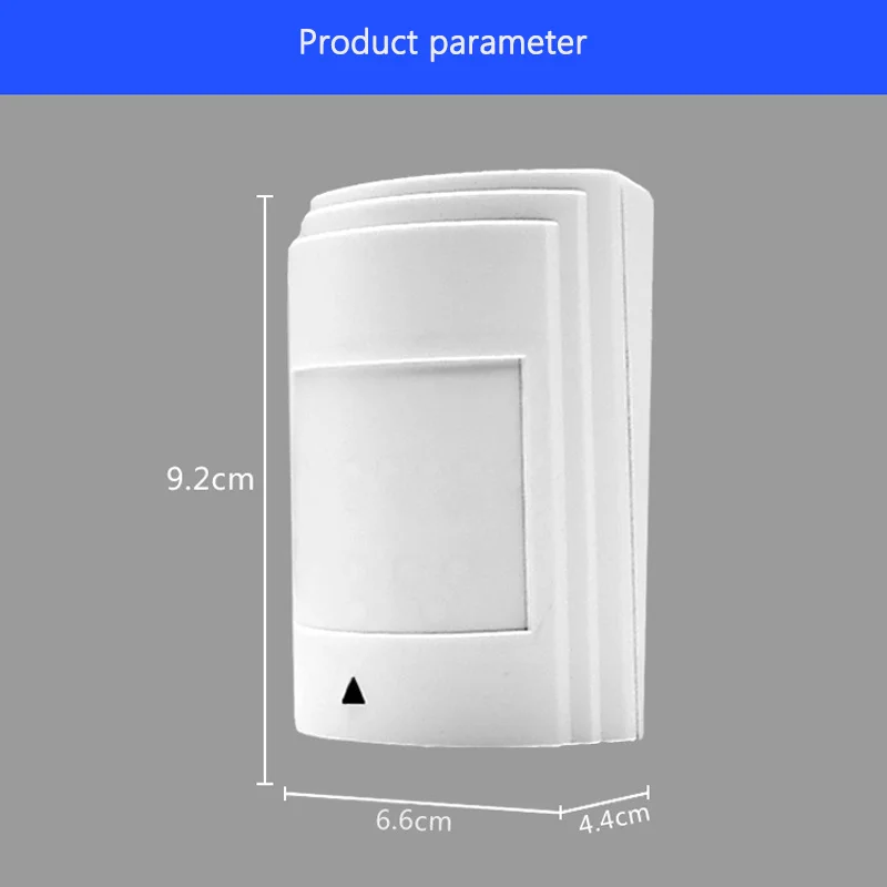 Домашний ИК датчик движения, проводной инфракрасный детектор с широким углом обнаружения присутствия, с настенным креплением, защита от кражи домашних животных