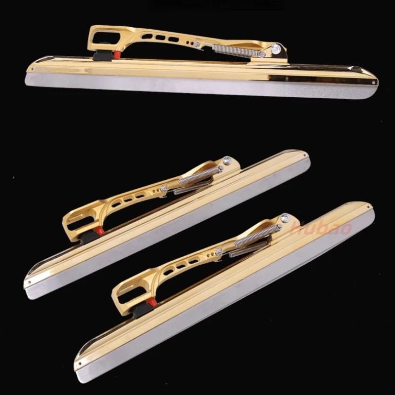 Funda de hoja de hielo de 355/380/410/430mm, patinaje de pista corta profesional, pista larga, hoja de hielo, deslocación, patinaje de velocidad