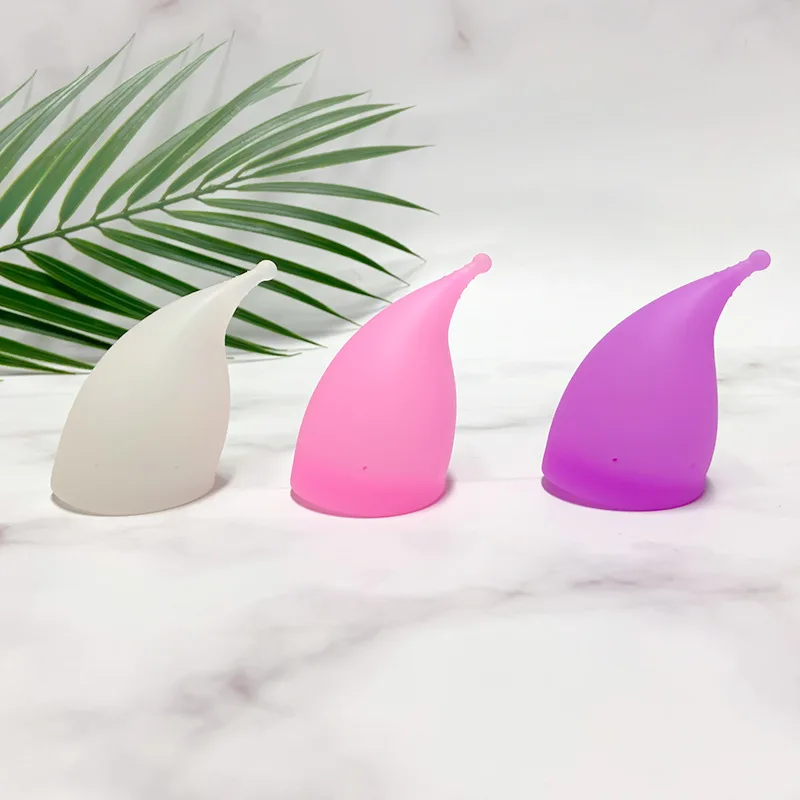 Silicone Menstrual Cup Women Alternative Sanitary Tampons Reusable Menstrual Cups Feminine Hygiene Products Менструальная Чаша