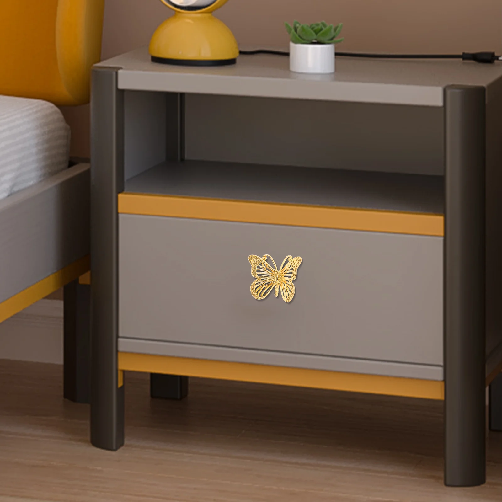 

2Pcs Decorative Metal Drawer Knob Cabinet Pull for Dresser Cupboard Closet Easy Install Cabinet Knob