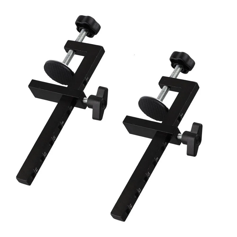 2pcs G Clamps for Woodworking Adjustable Screw Clamps with 10 140mm Clamping Range for Table Saw and Welding Projects