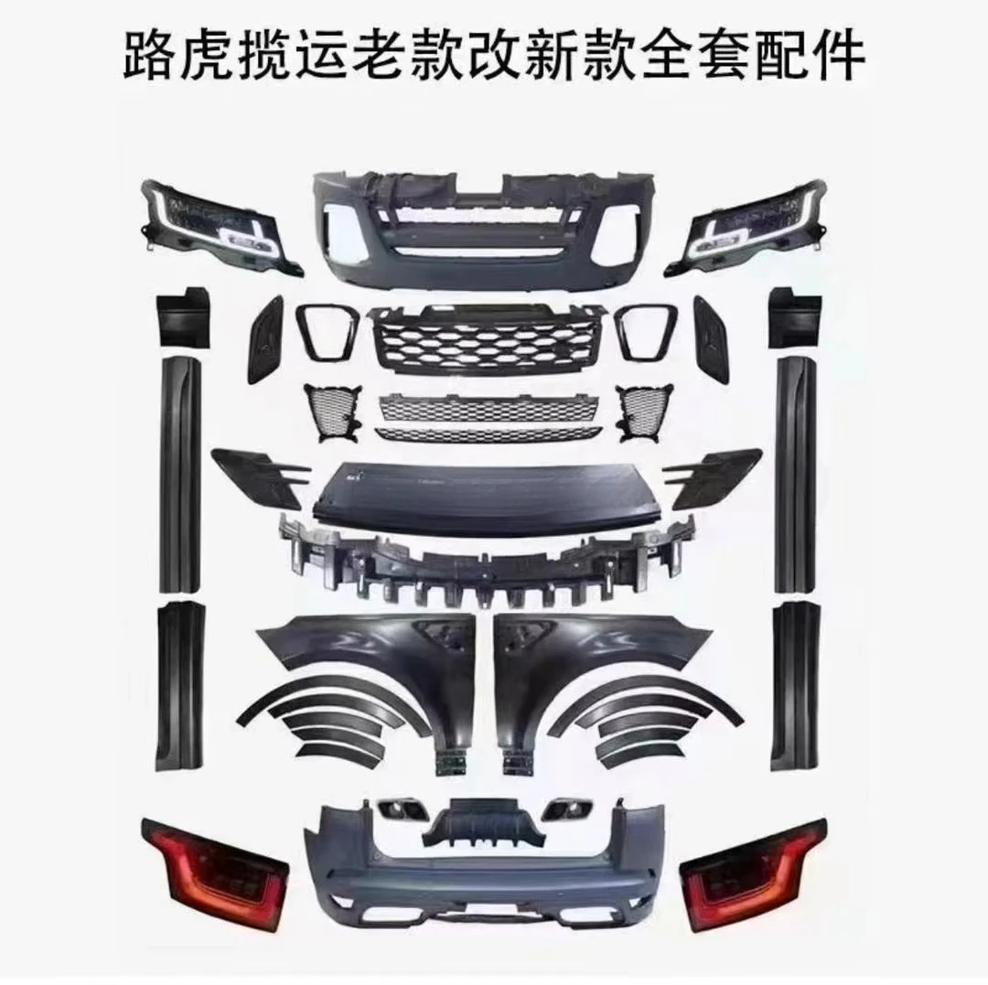 New for for Sport 2014- SUV Style Upgrade Suit Front Rear Bumper Assembly Original Replacement 1 Year Warranty
