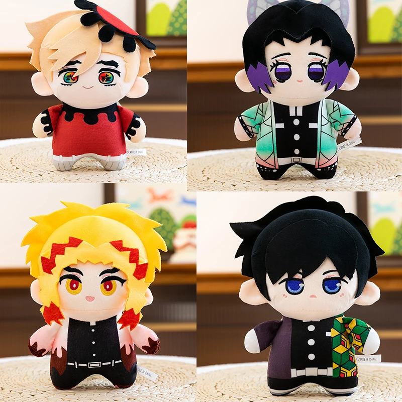 

20cm Demon Slayer Plush Toys Giyu Tomioka,Muichiro,Nezuko,Shinobu Kocho,Kyojuro Rengoku,Cotton Doll Stuffed Animals Anime Figure