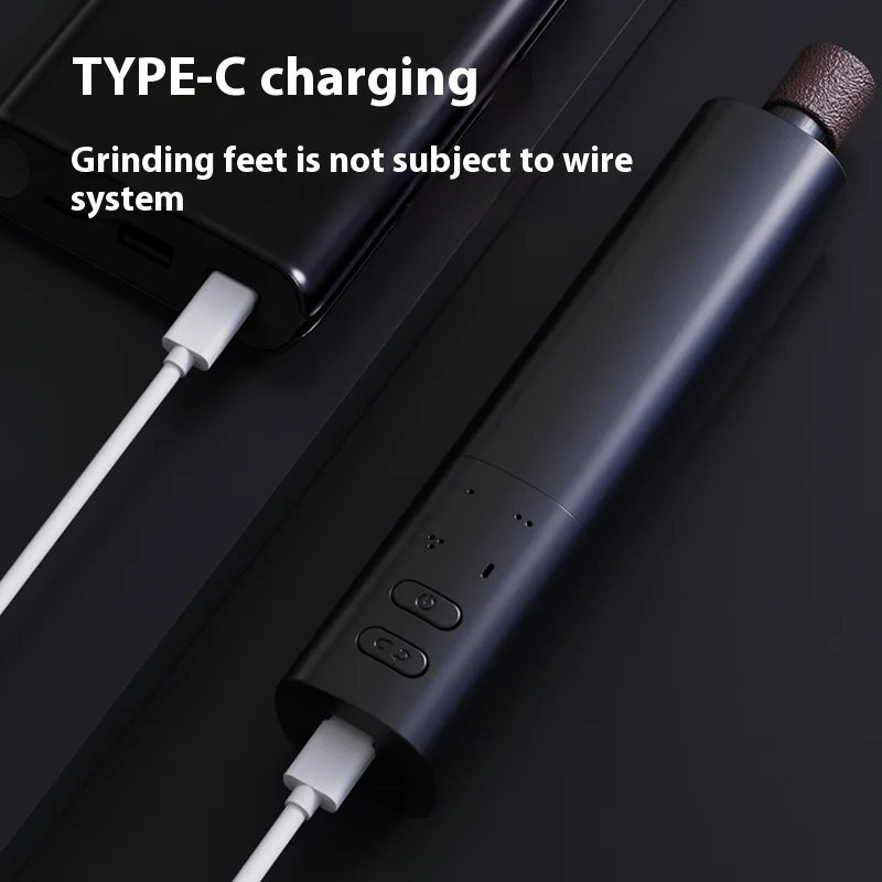 مطحنة قدم جديدة قابلة لإعادة الشحن عبر الحدود، باديكير كهربائي، مطحنة أظافر منزلية قوية مضادة للجلد الميت