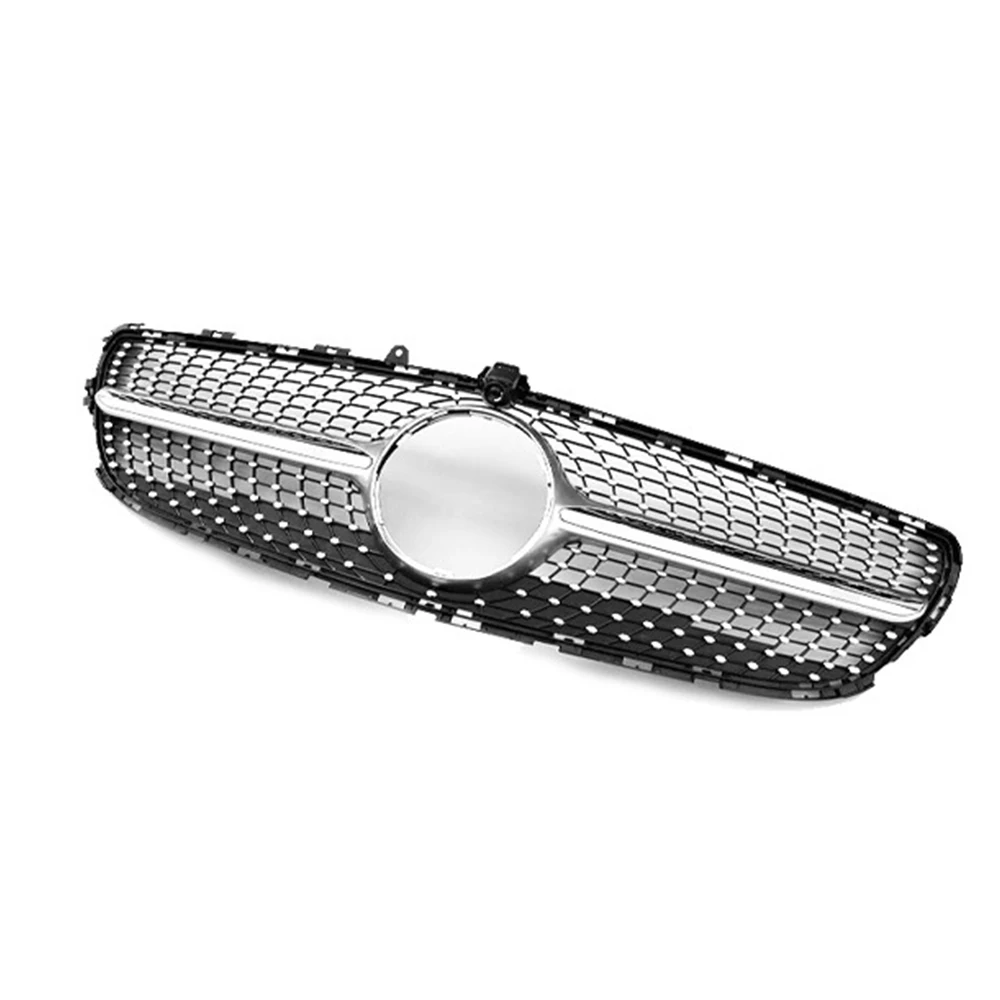 Front Grille Grill Upgrade Diamond Style For Mercedes-Benz W218 CLS Class CLS300 CLS320 CLS400 CLS350 CLS500 2015-2018