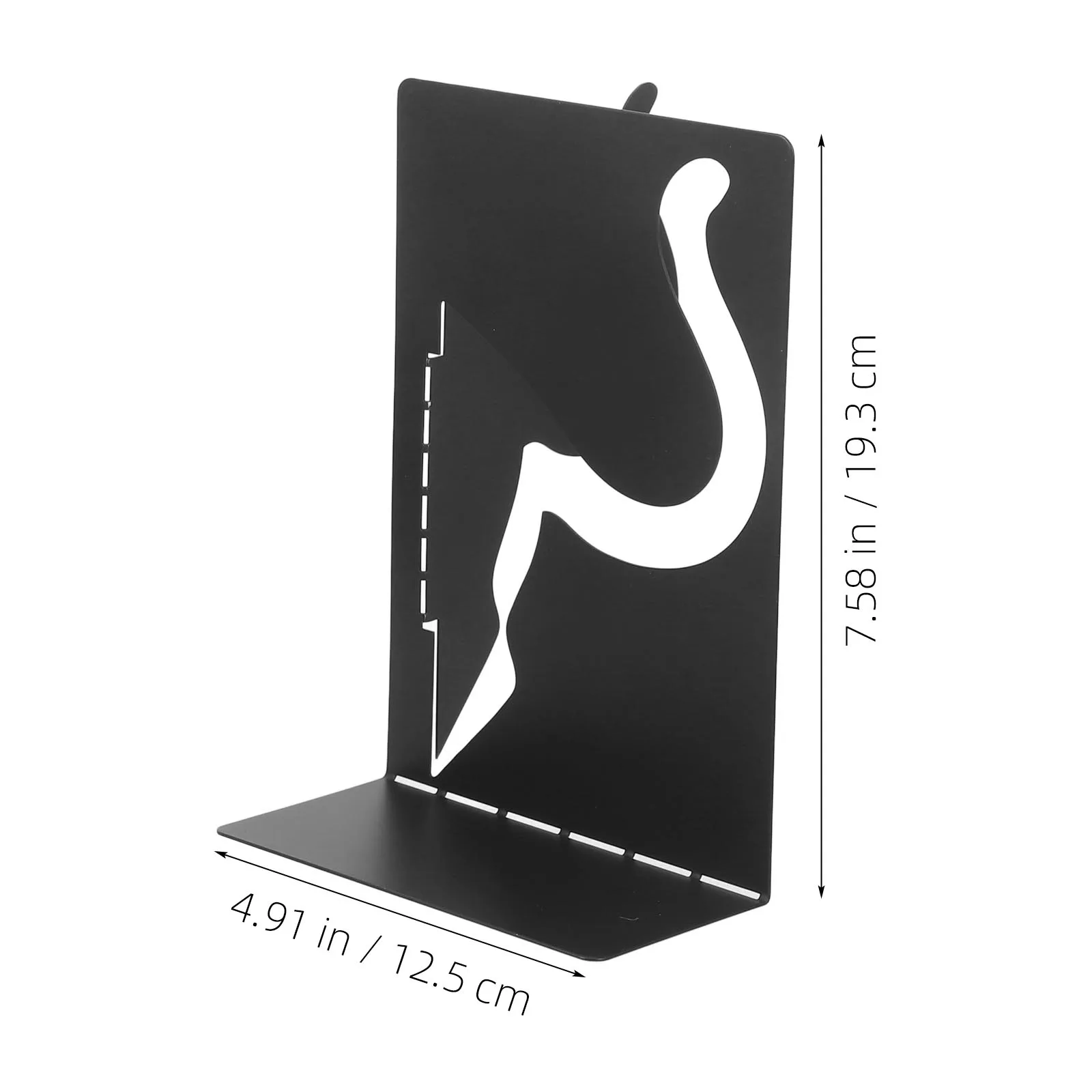 

1 Pair Cat Bookends Metal Iron Bookends For Heavy Books Decorative Book Ends For Shelves Non Slip Book Stands Holders Study Home