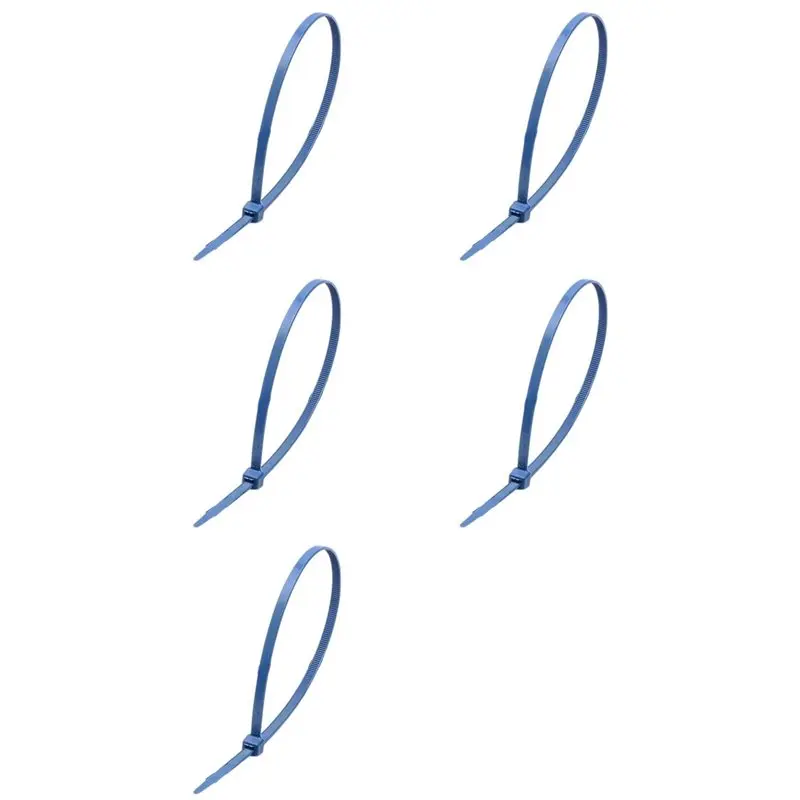 

ABZS Metal Detectable Cable Tie, Metal Detectable Zip Ties Blue Zip Ties(Pack Of 500 Pcs) 200X3.6Mm