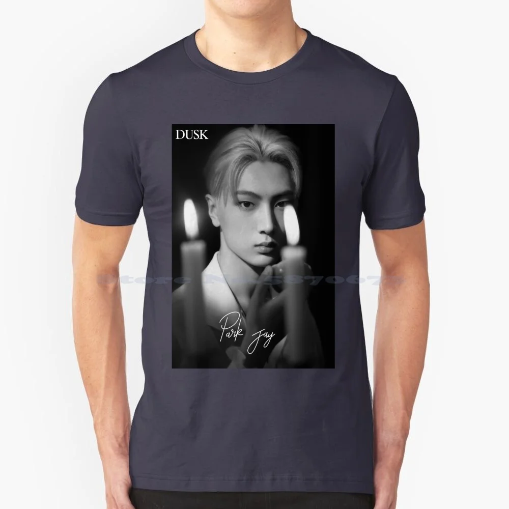 Jay T Shirt 100% Cotton Tee Jay Iland Border Day One Dusk Kpop Korea Heeseung Jake Sunoo Ni Ki Sunghoon Photo