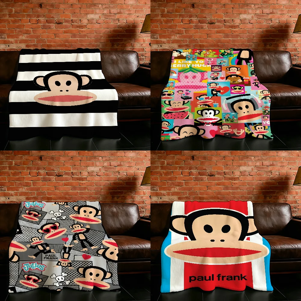 Fashion P-Paul-ES F-Frank-ES Blanket Flannel Warm Soft Throw Blanket For Room Sofa Childish Birthday Gifts