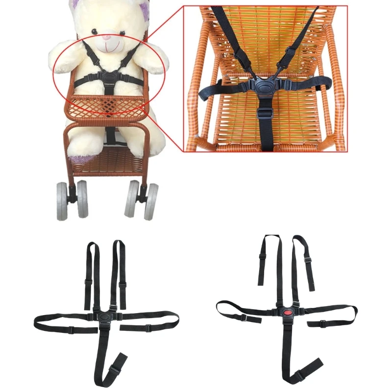 Upgrade Kinder Sicherheit Harness Universal Baby 5 Punkt Harness Gürtel für Kinderwagen Hohe Stuhl Kinderwagen Kinder Kinderwagen