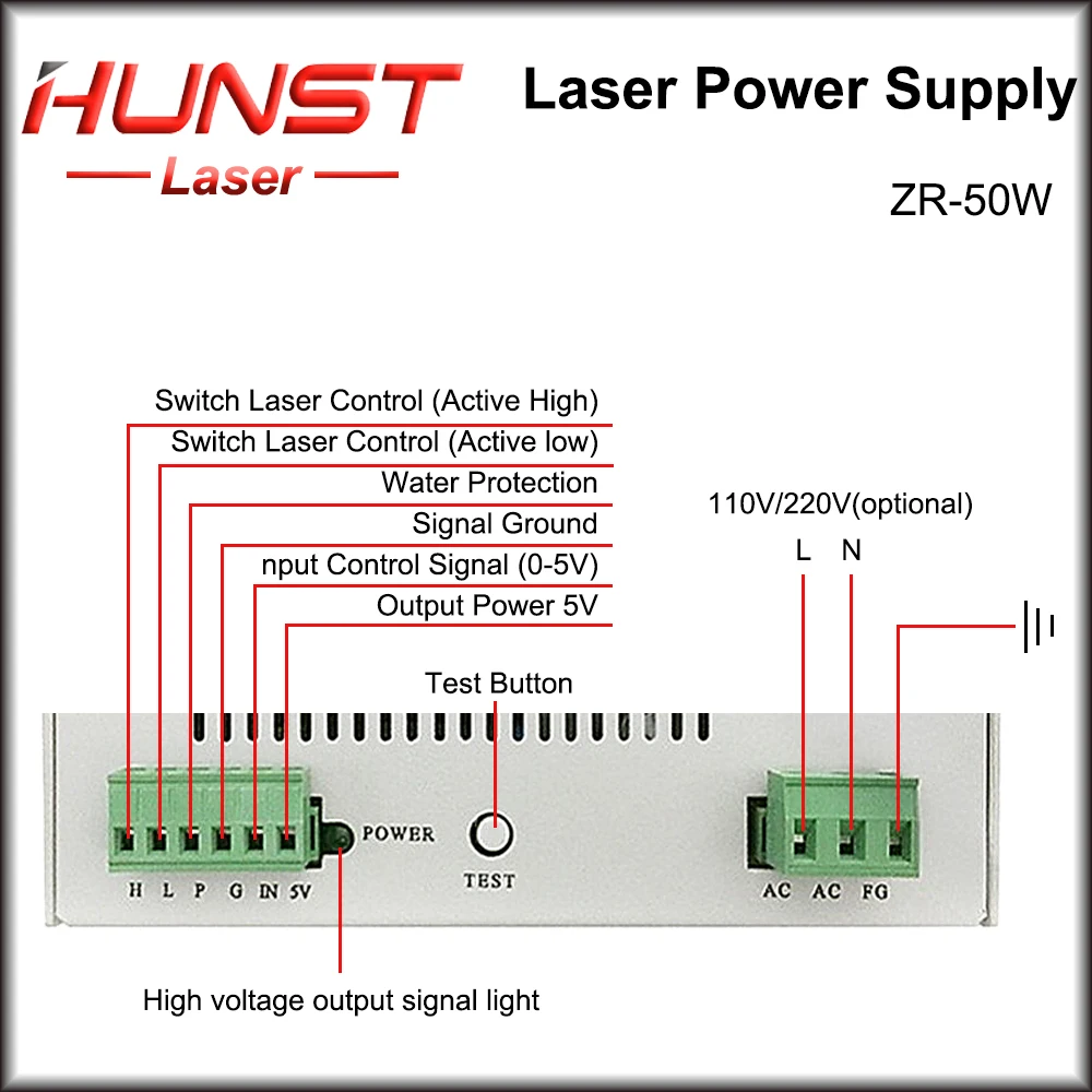 Hunst Zr 50W Laser …