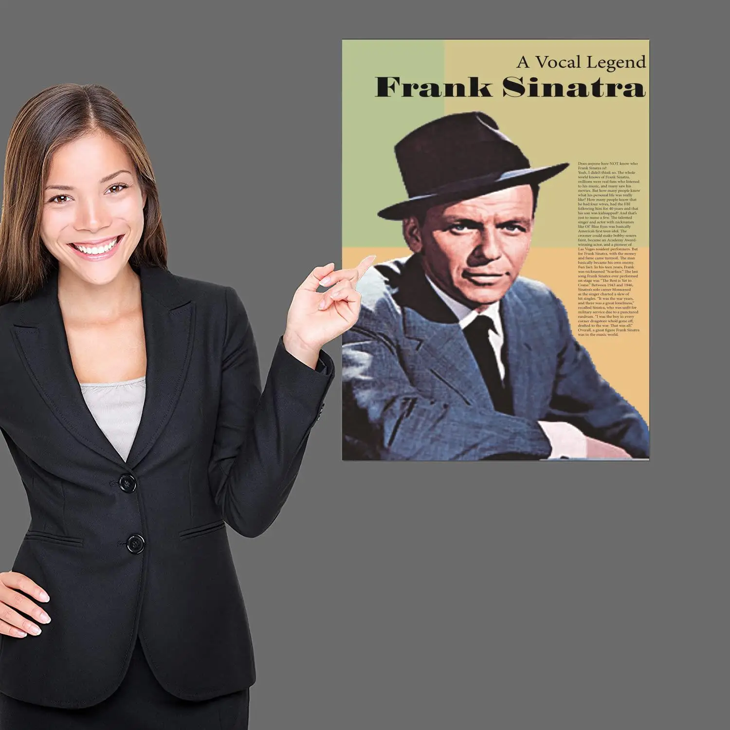 frank sinatra Decoration Art Poster Wall Art Personalized Gift Modern Family bedroom Decor Canvas Posters