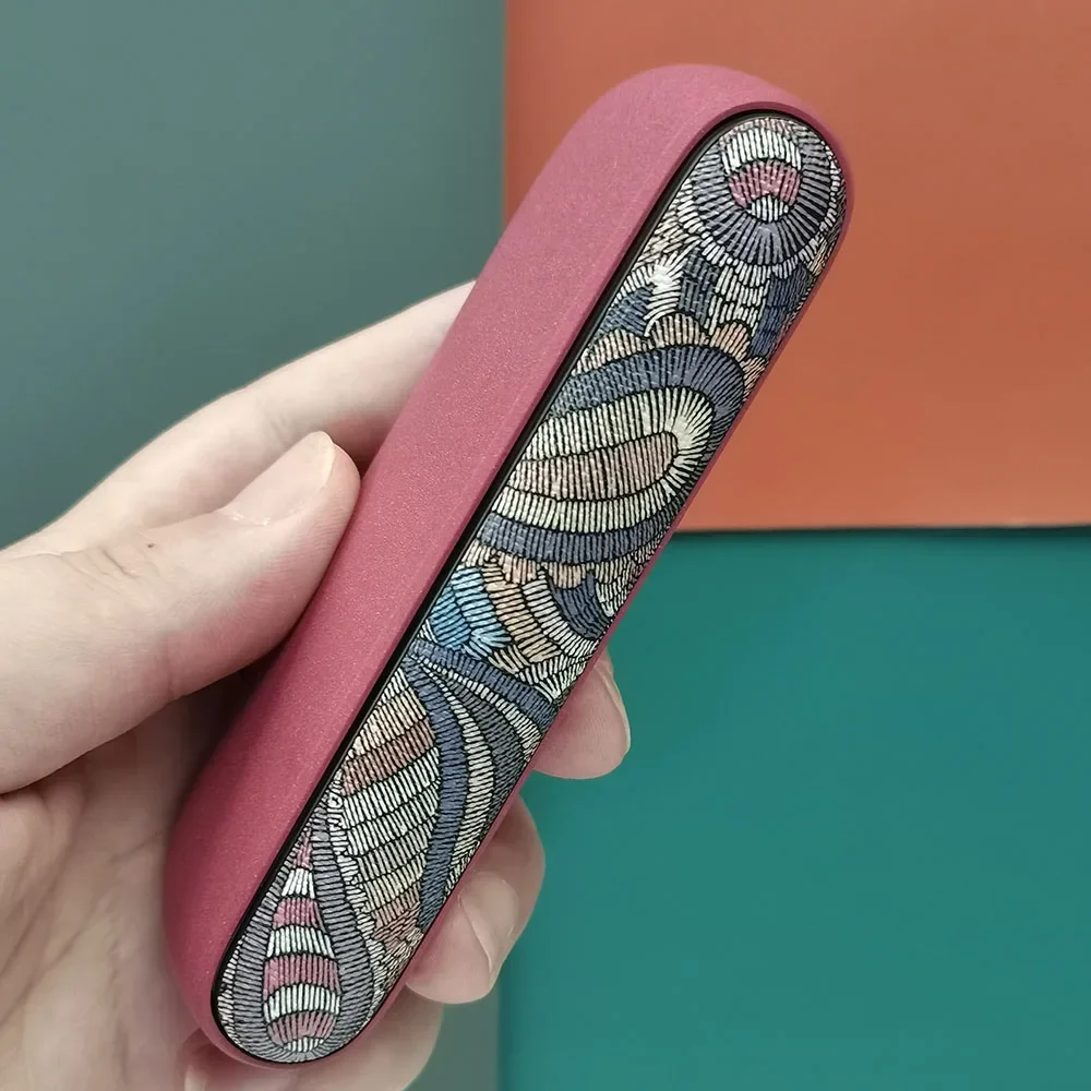 JINXINGCHENG الديكور استبدال غطاء جانبي ل IQOS ILUMA Funda غطاء الباب ل ICOS ILUMA E Cig ل iquos 4 علبة السجائر