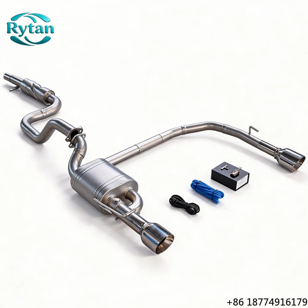 

Performance Valvetronic Pipe Valved 304 Stainless Steel Exhaust System Catback and Downpipe for 4 GTI 4GTI