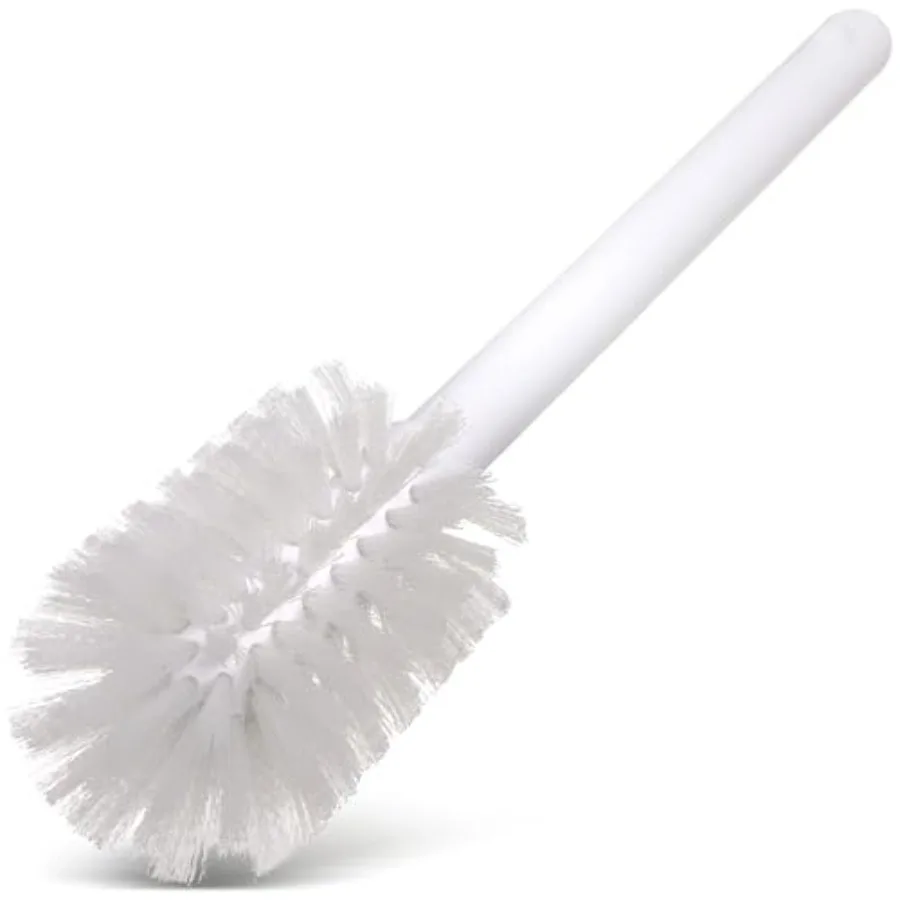 

Пластиковая бытовая щетка для мытья посуды, легкая и ударопрочная, белая, 11 дюймов, 2,5 дюйма (ширина) x 2,75 дюйма (высота), упаковка из 6 штук, идеально подходит для мытья посуды.