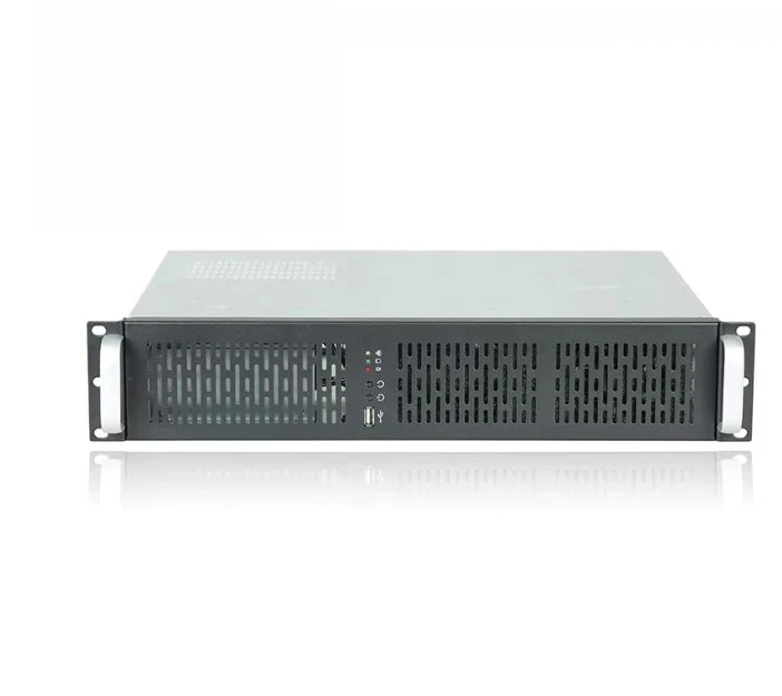 2U server chassis 330MM short dustproof chassis supports standard PC power supply MATX motherboard server
