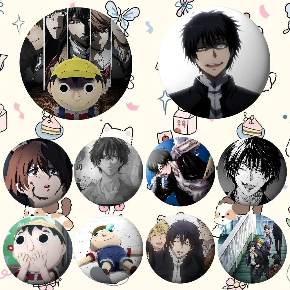 Insignias de juego Tomodachi, broche de botón suave de hojalata, insignia de Metal, accesorios de joyería personalizados, sombrero, bolso, solapa