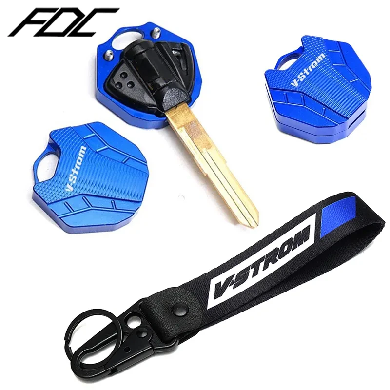 For Suzuki DL650 DL1000 V-strom 650 1000 1050 /1050/xt All Year Motorcycle Key Ring Key Cover Case Shell KeyRing Key Chain